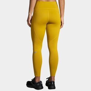 Brooks Method 7/8 Tight Lady running leggings in golden hour yellow medium